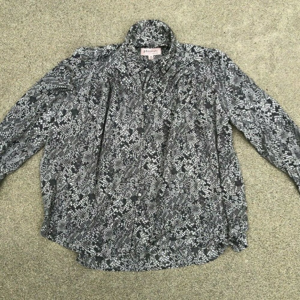 Philosophy Republic Clothing Button Down Top Shirt​​​​​​​​